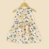 Girls Sleeveless Princess Dress Cute Summer Casual Outfit
