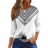 Women's fashion casual long-sleeved T-shirt for ladies T-shirt