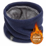 Winter Neck Gaiter Fleece Lined Neck Warmer Face Cover