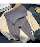 Womens Wool Winter Scarf Long Warm Cashmere Hijab Shawl Wrap