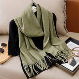 Women's Winter Cashmere Scarf Warm Pashmina Shawl Wrap