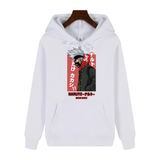 Men's high-end quality top Naruto handsome pattern print Autumn Winter thick warm clothing outdoor sports hoodie