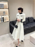 Fall New Vintage Thin Tweed Women 2 Piece Sets Outfits 2022 Stand Collar Single-breasted Jacket Long Skirt Two Piece Sets