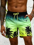 3D Patrick Star Swim Shorts Quick Dry Beachwear Unisex