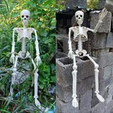Halloween 30cm Posable Skeleton Prop Horror Skull Party Decoration