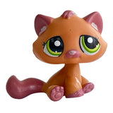 Rare pet toy Mini Stands Short Hair Kitten Old Figures Collection Original Bobble head toy lps