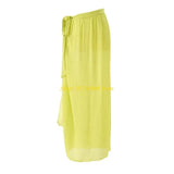 Women Swimsuit Coverup Sheer Beach Dress Bikinis Wrap Skirt