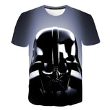 Men's Star Wars Anime Kids Boys Short Sleeve T-Shirt Casual