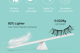 Soft Magnetic Eyelashes Reusable Natural Look 3D Lashes Easy-Apply Kit for Eye Makeup