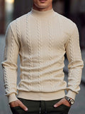 Mens Crewneck Lightweight Long Sleeve Knit Pullover Casual Dress Sweaters Tops