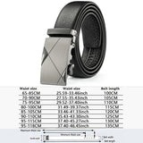 Men's Belt Metal Luxury Brand Automatic Buckle Leather High-Quality Belts