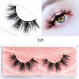 3D Mink Lashes Luxury Hand-Made Eyelashes False Eyelashes Upper Lashes