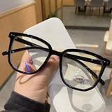 Unisex Square Blue Light Blocking Glasses for Computer Use