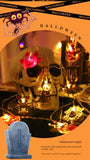 Halloween LED Pumpkin String Lights Outdoor Hanging Decor Garland