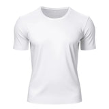 Men's Soft Cotton Dry-Fit Pull-On  Workout Crew Neck T-Shirts for Men (S-4XL Size)