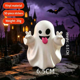 Middle Finger Halloween Ghost Statue Small Halloween Home Decoration