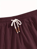 Men's Casual Pants & Beach Shorts, Breathable Textured Fabric