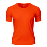 Men's Soft Cotton Dry-Fit Pull-On  Workout Crew Neck T-Shirts for Men (S-4XL Size)