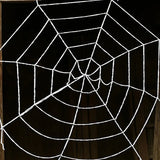 Huge Black Plush Spider Halloween Props (50-200cm Decor for Party Web)
