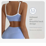 Women's Shock Absorbing Sports Bra Breathable Yoga Gym Top