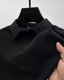 Men's Slim Fit Polo Shirt Casual Short Sleeve Summer Wear
