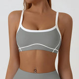 Women's Shock Absorbing Sports Bra Breathable Yoga Gym Top