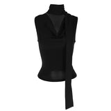 Summer New Women's Sexy Sleeveless V-Neck Lady Top Fashion