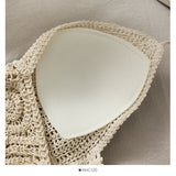 Crop Tops Retro Wild Hollow Tassel Sexy Women