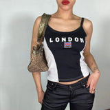 Y2K Five-Star Brazil Graphic Baby Tee Women's Crop Tops Y2K