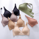 High-quality Seamless Sexy Women's Small Chest Sports Bra