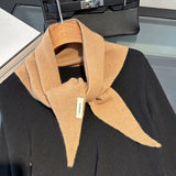 Womens Wool Winter Scarf Long Warm Cashmere Hijab Shawl Wrap