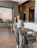 Women’s V-Neck Button Sweater Long Sleeve Slim Knit Pullover