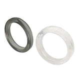 2Pcs Resin Rings Aesthetic Women Teen Girl Stackable Ring