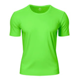 Men's Soft Cotton Dry-Fit Pull-On  Workout Crew Neck T-Shirts for Men (S-4XL Size)