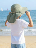 Children's sun hats for summer, baby sun protection hat