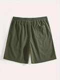 Men's Casual Pants & Beach Shorts, Breathable Textured Fabric