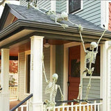Halloween 30cm Posable Skeleton Prop Horror Skull Party Decoration