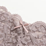 5PCS/SET Women's Sexy Lace Panties Low Waist Bow MultiColor