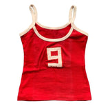 Y2K Five-Star Brazil Graphic Baby Tee Women's Crop Tops Y2K