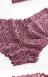 2Pcs Lace Four Shorts Women's Panties Floral Underwear S-XL