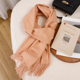 Women's Winter Cashmere Scarf Warm Pashmina Shawl Wrap