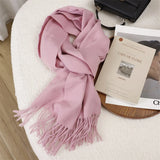 Women's Winter Cashmere Scarf Warm Pashmina Shawl Wrap