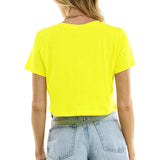Crew Neck Fashion Women T Shirt Street Casual T-Shirt
