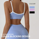 Women's Shock Absorbing Sports Bra Breathable Yoga Gym Top