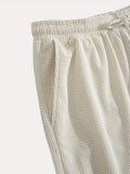 Men's Casual Pants & Beach Shorts, Breathable Textured Fabric