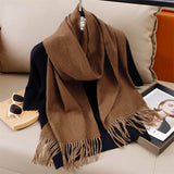 Women's Winter Cashmere Scarf Warm Pashmina Shawl Wrap