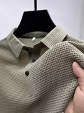 Men's Slim Fit Polo Shirt Casual Short Sleeve Summer Wear