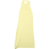 Women's Deep V Neck High Slit Backless Maxi Dress for Summer