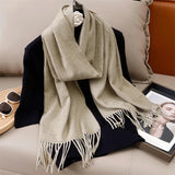 Women's Winter Cashmere Scarf Warm Pashmina Shawl Wrap