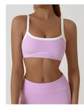 Women's Shock Absorbing Sports Bra Breathable Yoga Gym Top